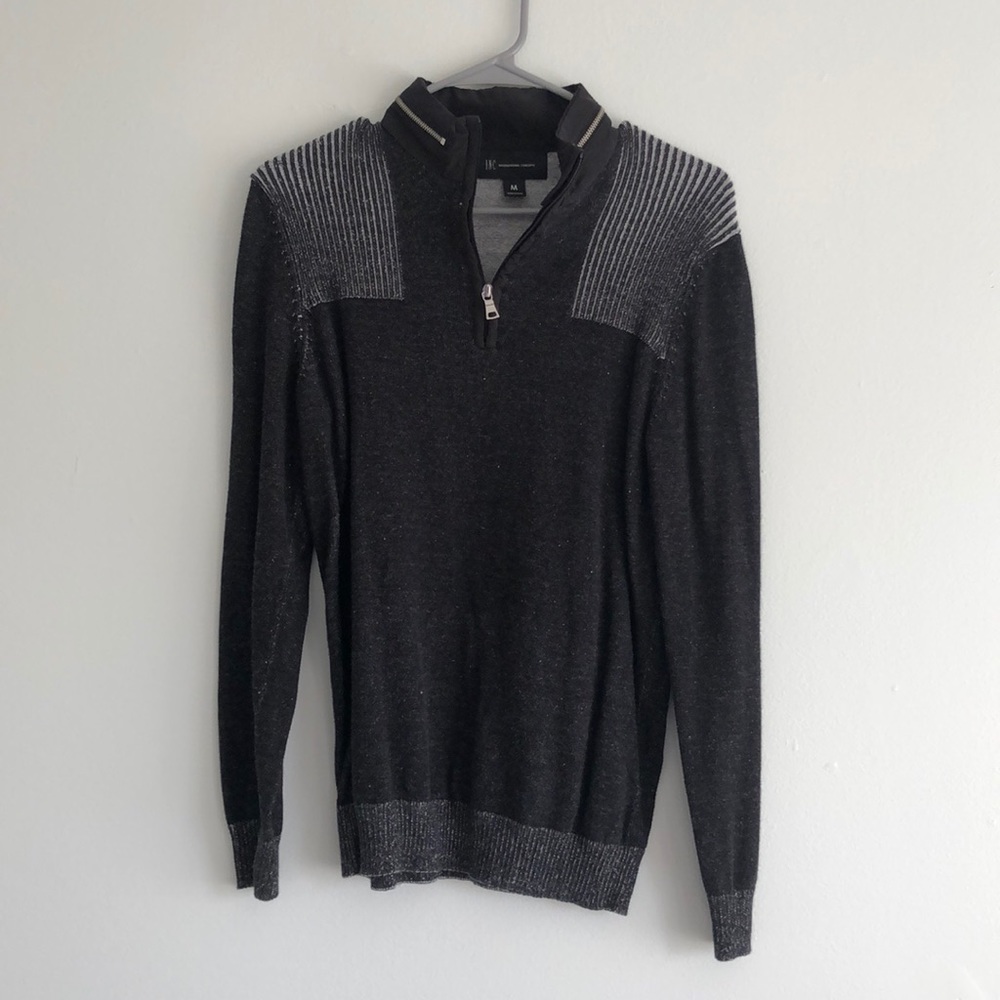 Men’s INC 1/4 zip sweater